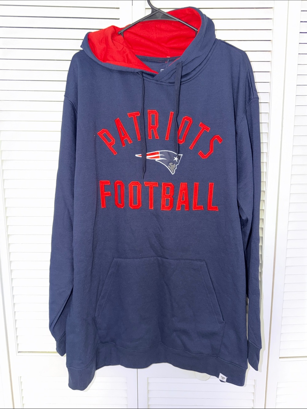 New England Patriots Big & Tall Hooded Sweatshirt